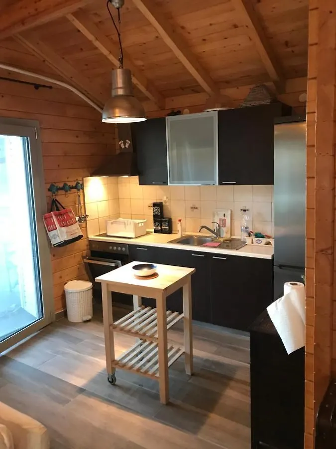 Beachfront Wooden House Villa Toroni